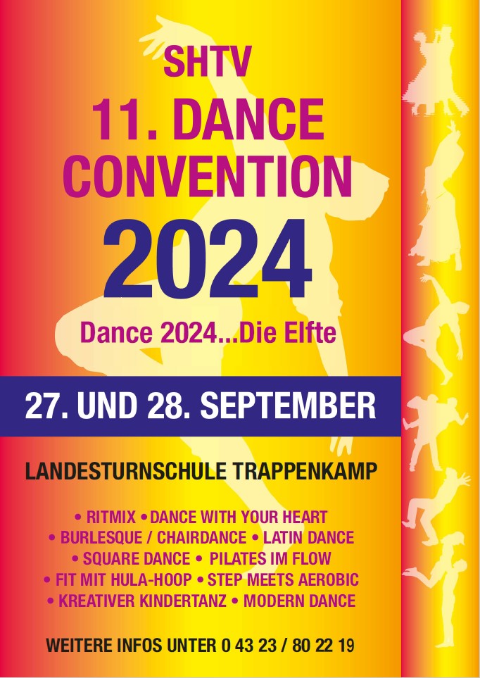 Plakat Dance Convention 2024 SHTV