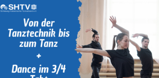 Werbebild "Von der Tanztechnik bis zum Tanz + Dance im 3/4 Takt"